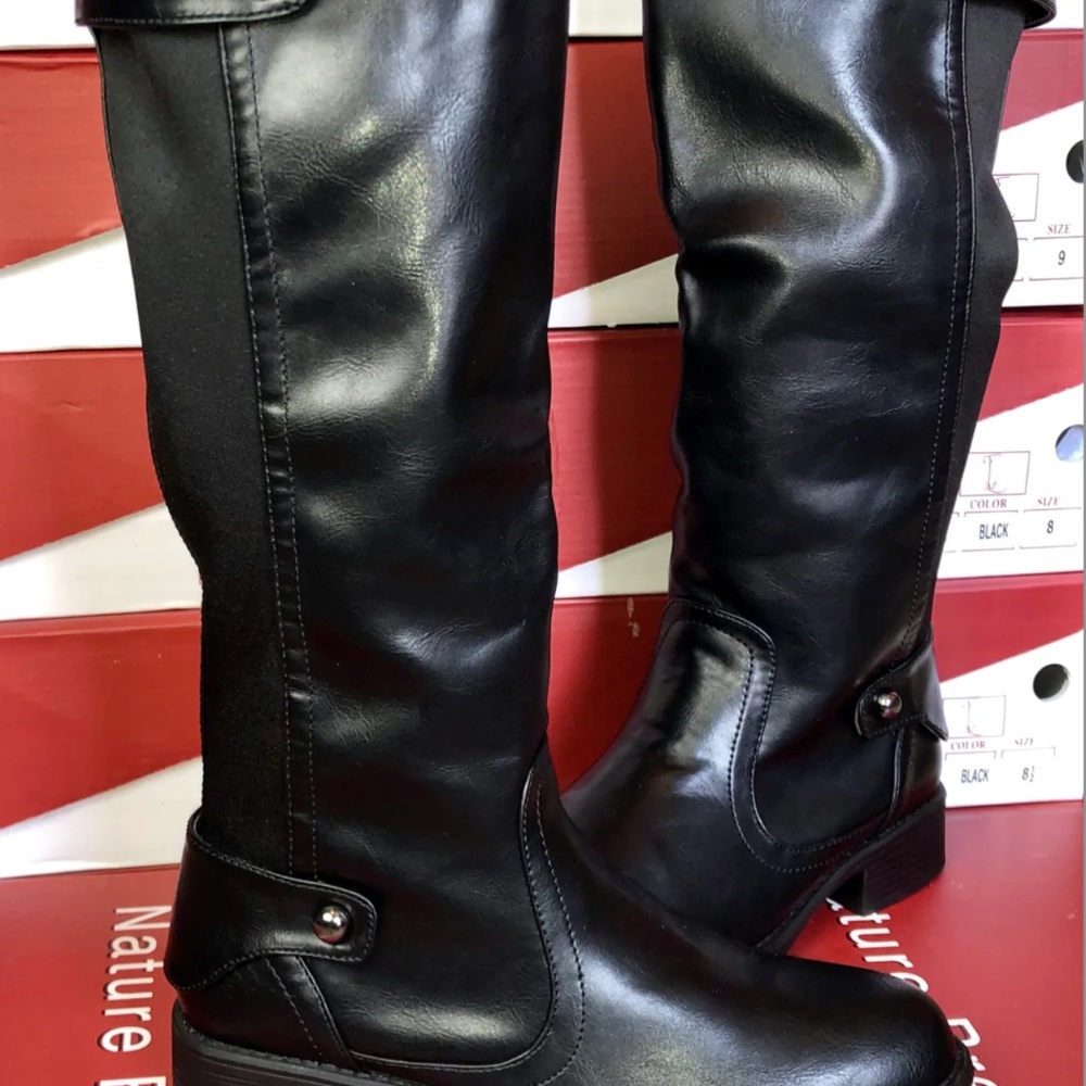 Tall Black Fashion Boots